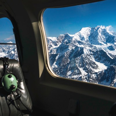 a view of a car window