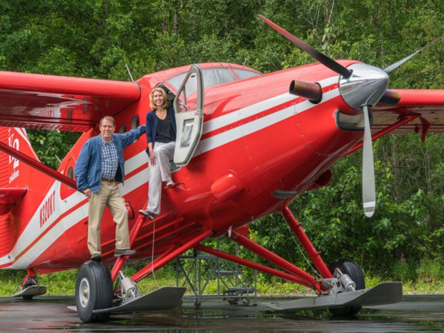 ToddSuzanne.2-1024×683 a small plane sitting on top of a grass covered field