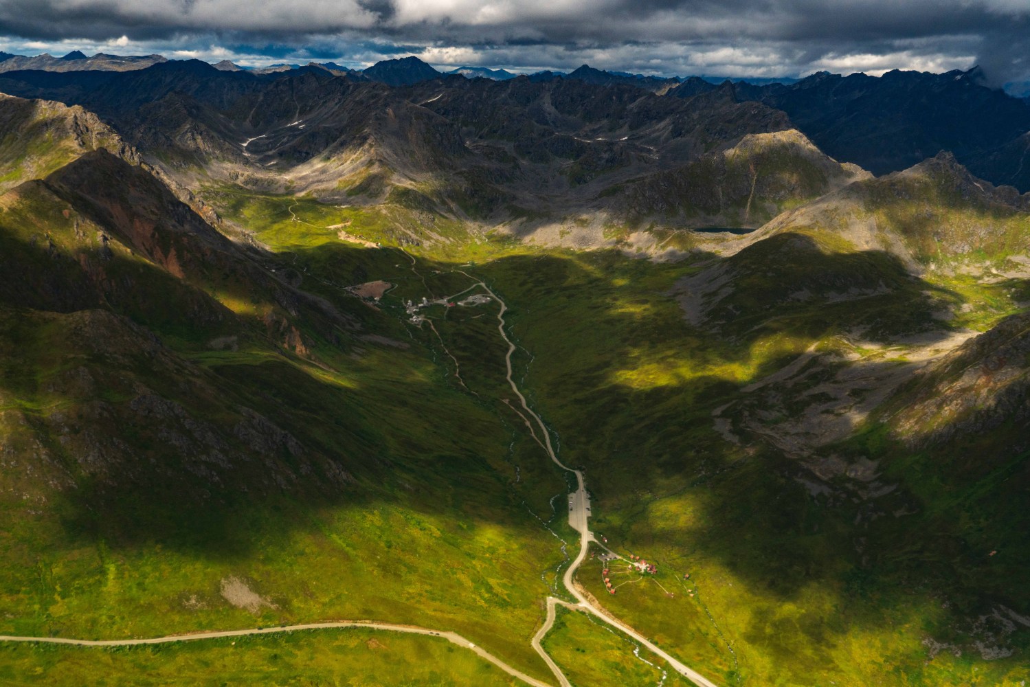 Hatcher Pass in Talkeetna Mountains